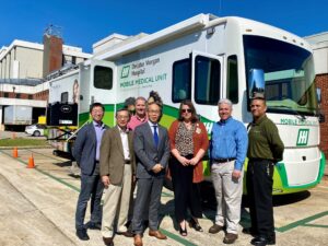 Toray Visits Decatur Morgan Hospital